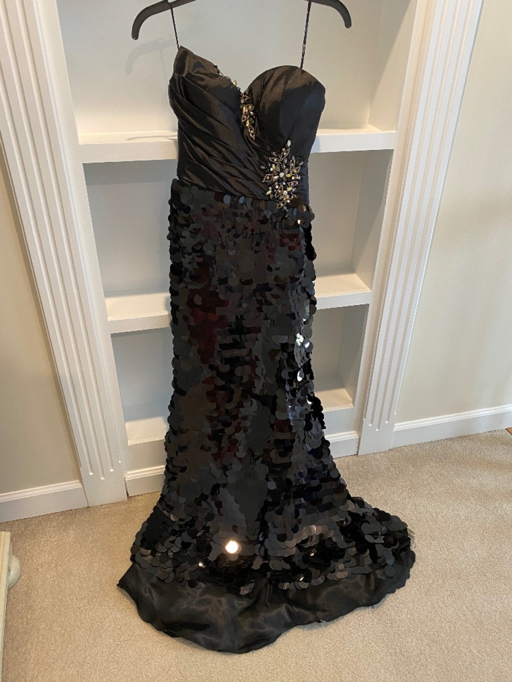 Alyce size 4 altered to size 0
